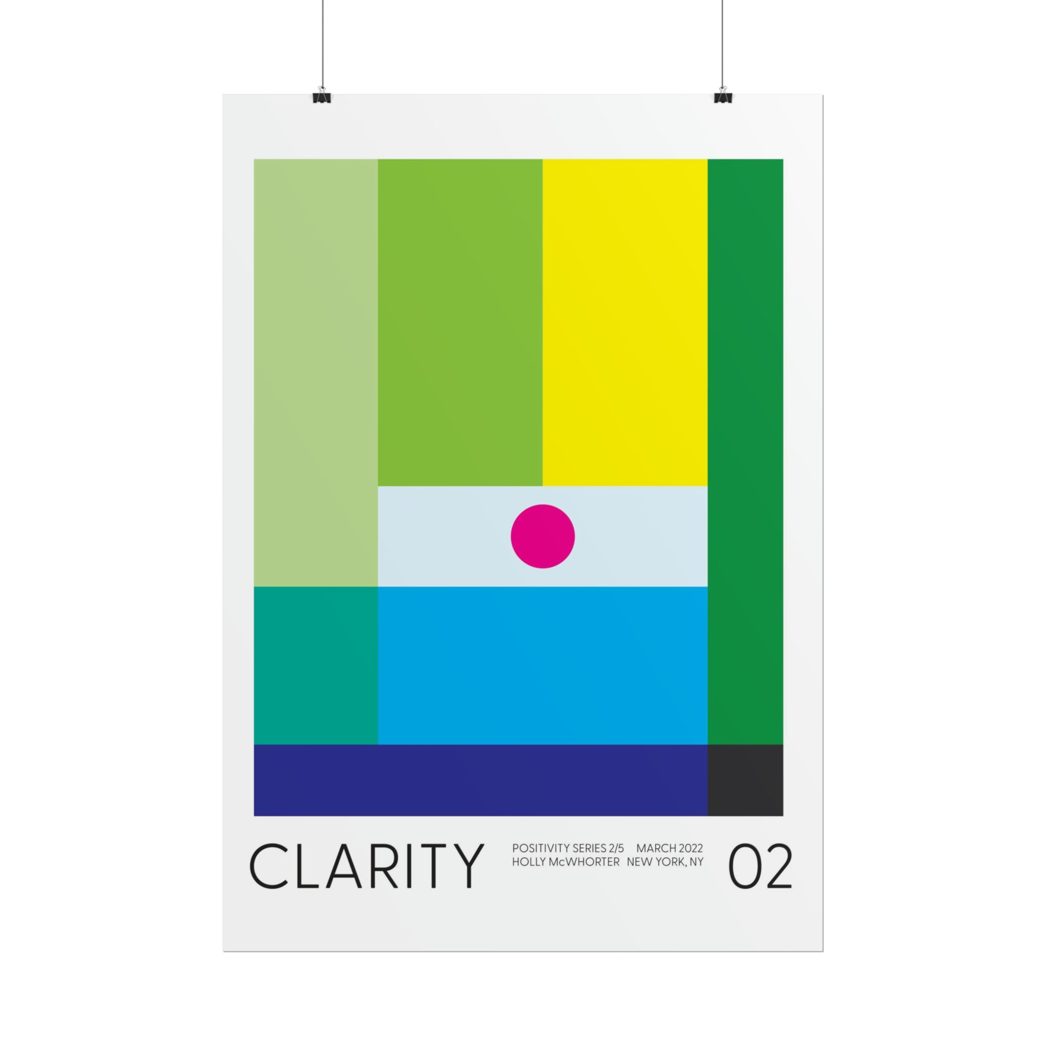 Positivity Series #2: CLARITY - Fine Art Giclée Print by Holly McWhorter