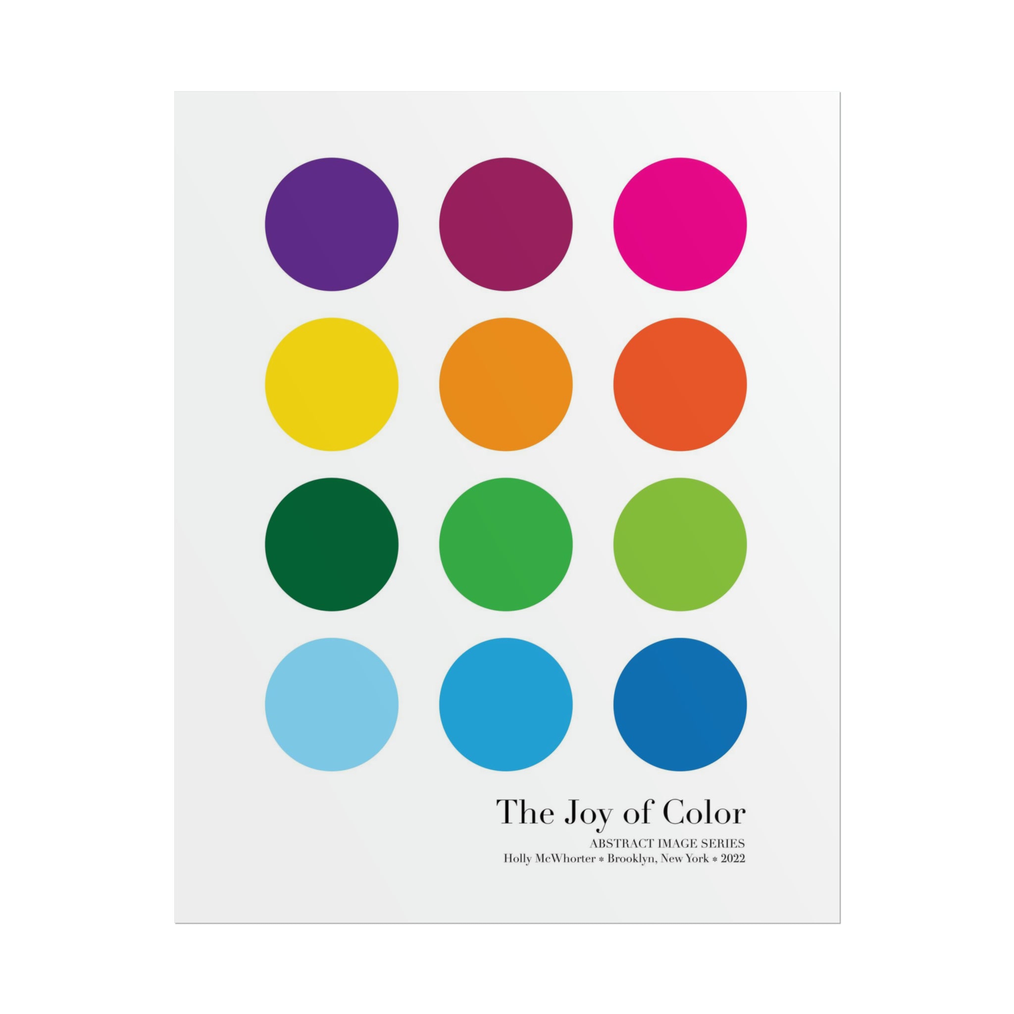 The Joy of Color - Fine Art Giclée Print by Holly McWhorter