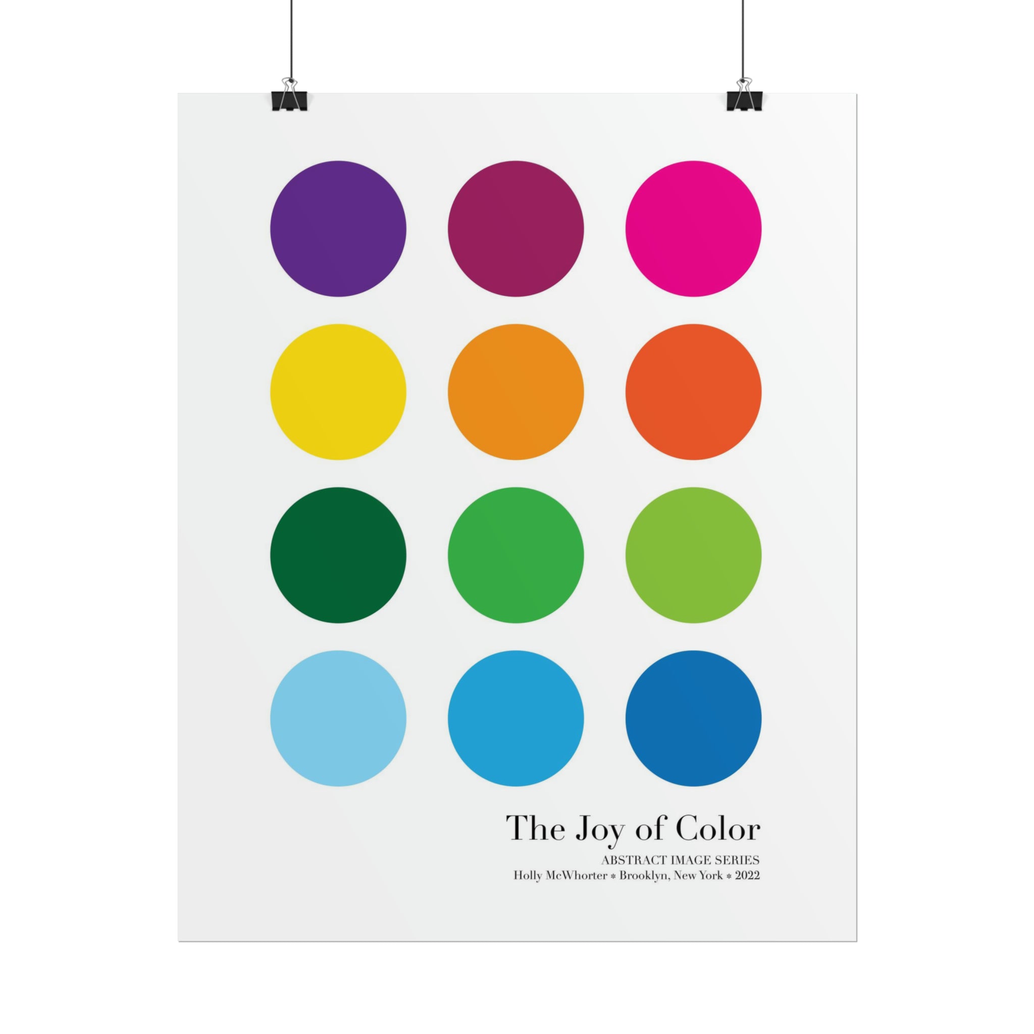 The Joy of Color - Fine Art Giclée Print by Holly McWhorter