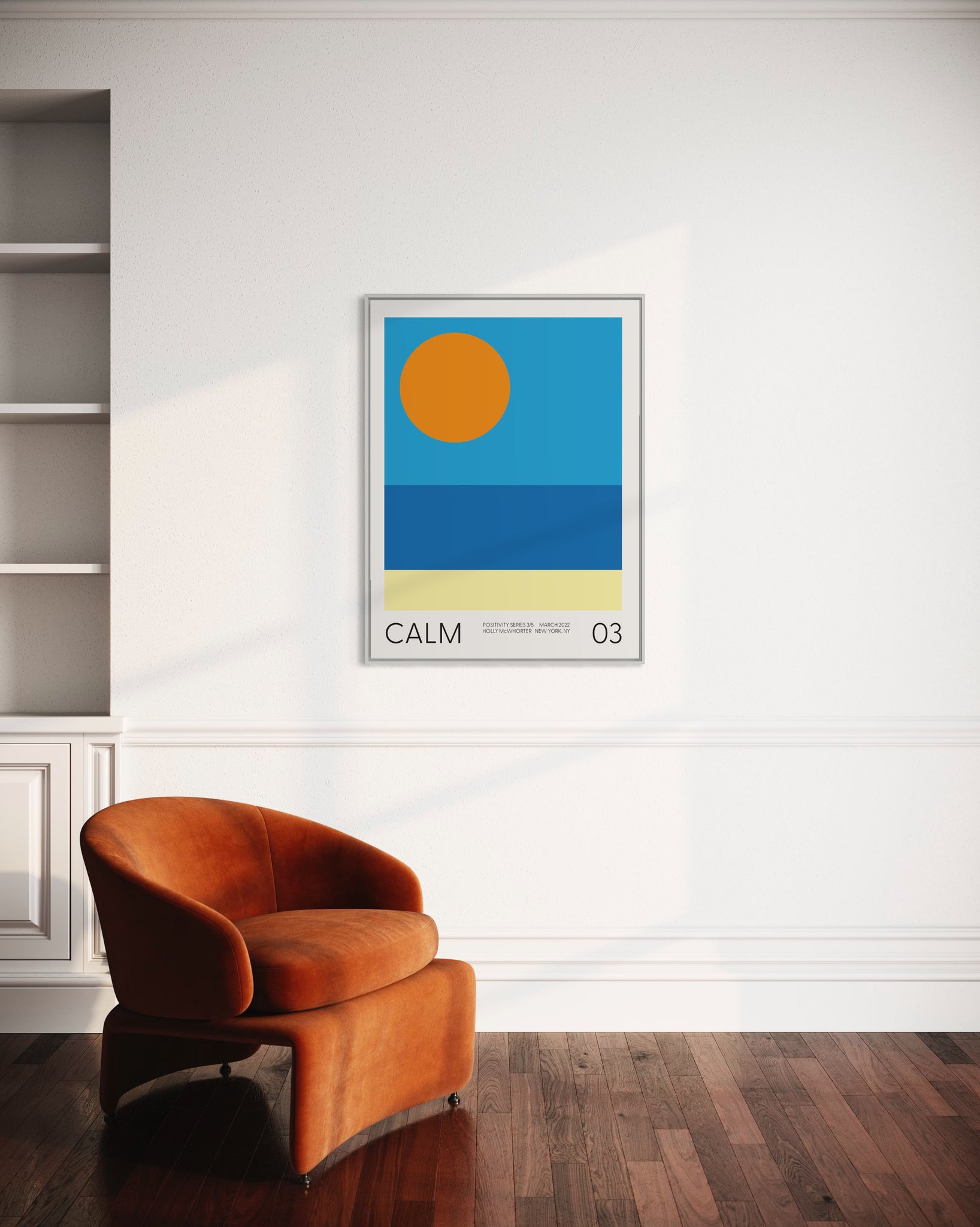 Positivity Series #3: CALM - Fine Art Giclée Print by Holly McWhorter
