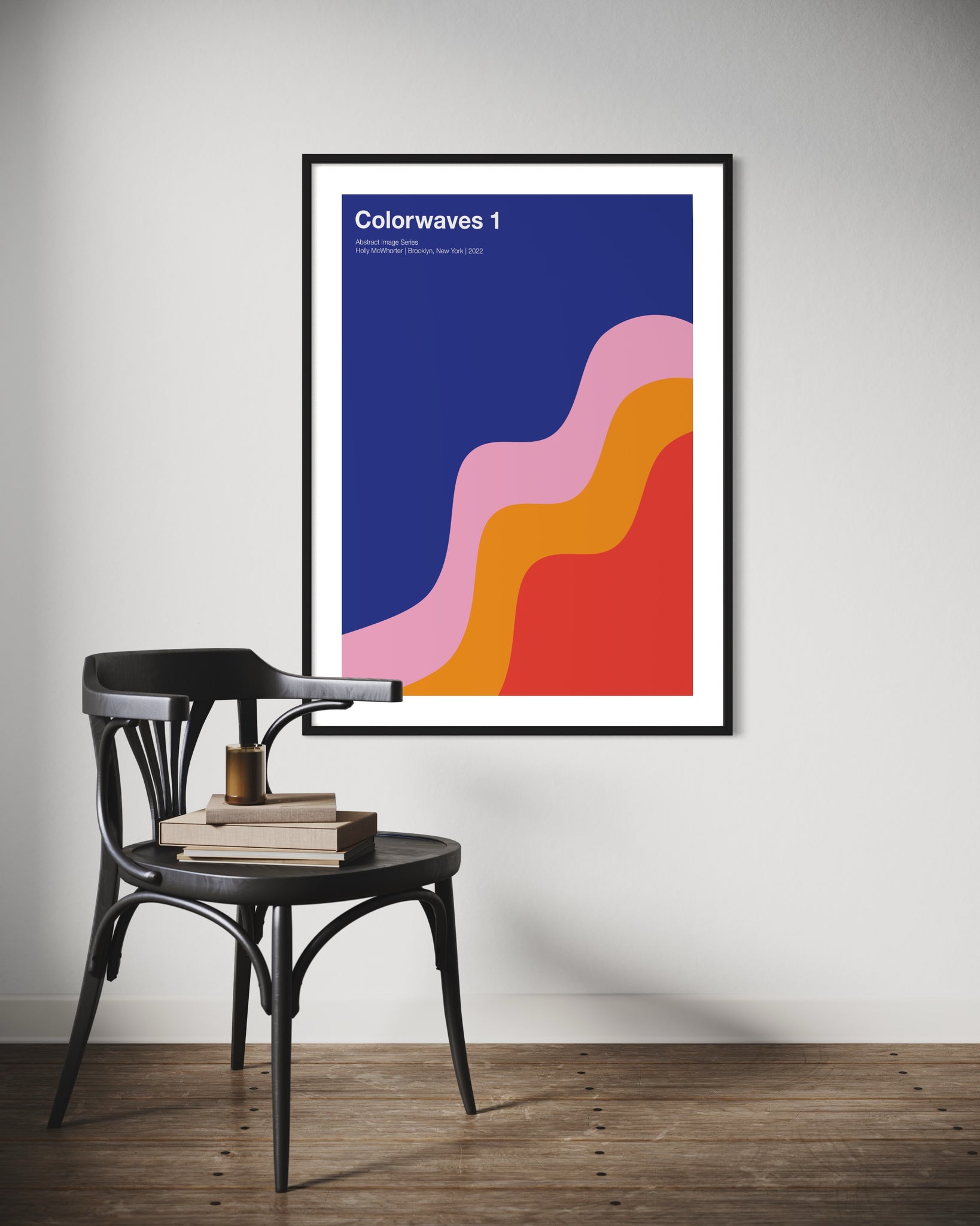 Colorwaves #1 - Fine Art Giclée Print by Holly McWhorter