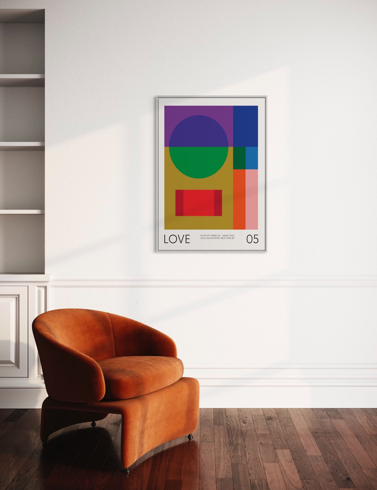 Positivity Series #5: LOVE - Fine Art Giclée Print by Holly McWhorter