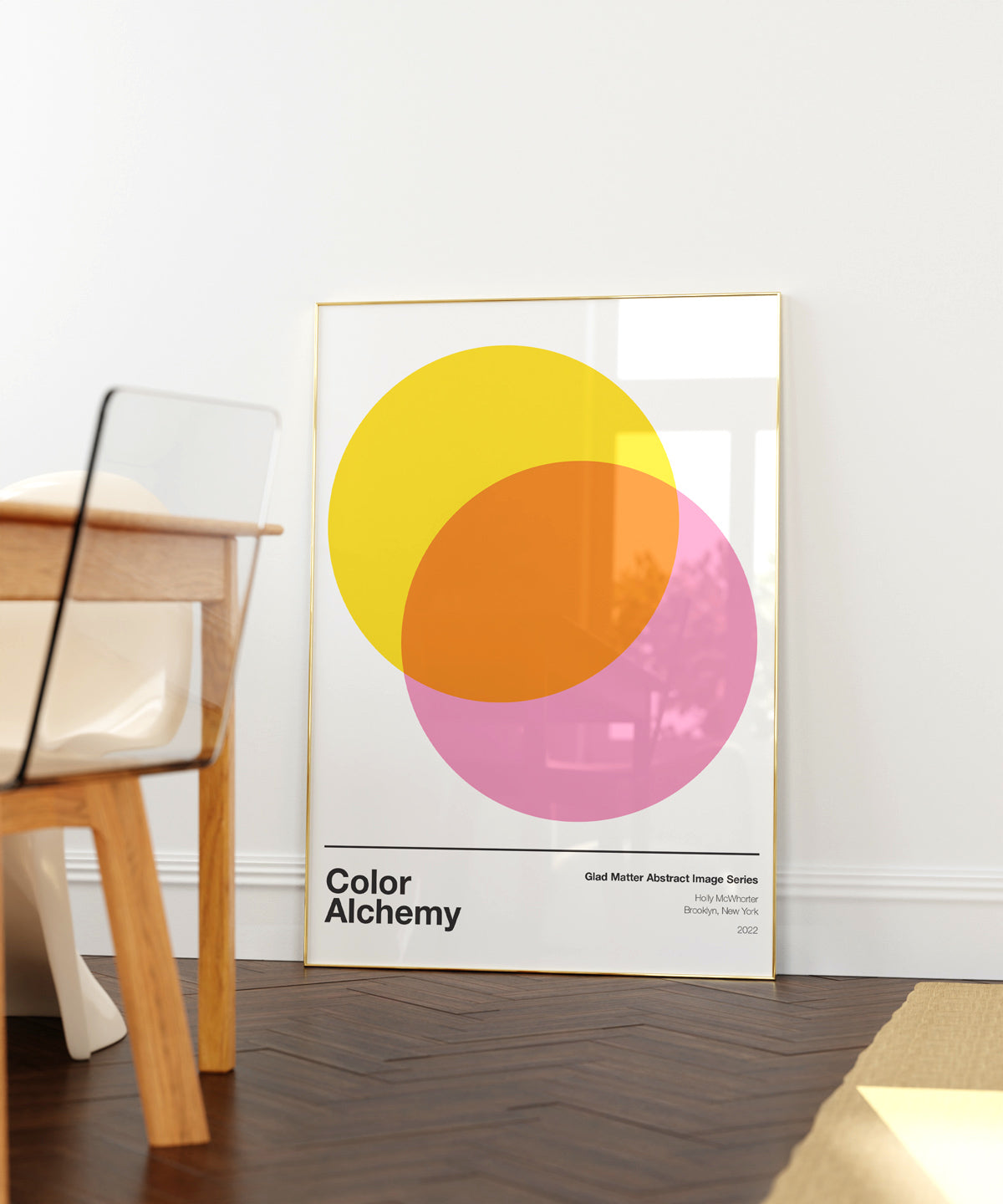 Color Alchemy Print Series: Pink-Yellow